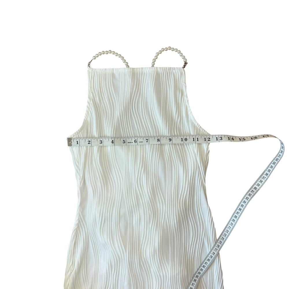 Rihoas Pear Strap Bodycon Art to Wear Bridal Midi Dress Women’s XS HOCO Dance - Picture 11 of 12
